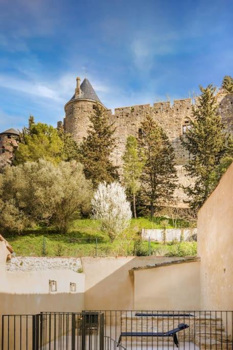 Longue Vie A La Reine - Piscine - Chateau Carcassonne Eksteriør bilde