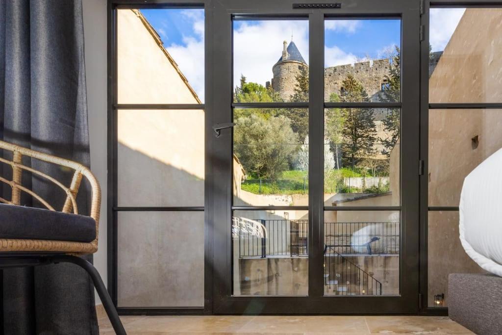 Longue Vie A La Reine - Piscine - Chateau Carcassonne Eksteriør bilde